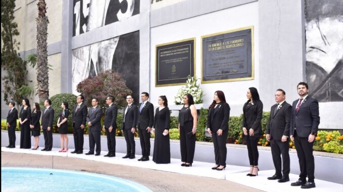 Rinde Municipio de Aguascalientes Homenaje en Conmemoración al 448 Aniversario de la Fundación de la Ciudad