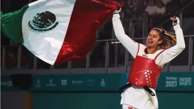 Leslie Soltero vence en taekwondo; suman 9 oros para México en Santiago