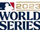 Serie Mundial de Béisbol 2023 y sus horarios