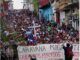 Unos 7 mil migrantes salen en caravana desde Chiapas