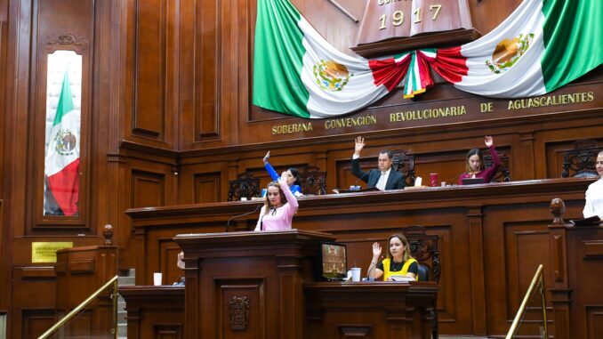 Asuntos Generales de la Sesión Ordinaria del 12 de octubre en el Congreso de Aguascalientes