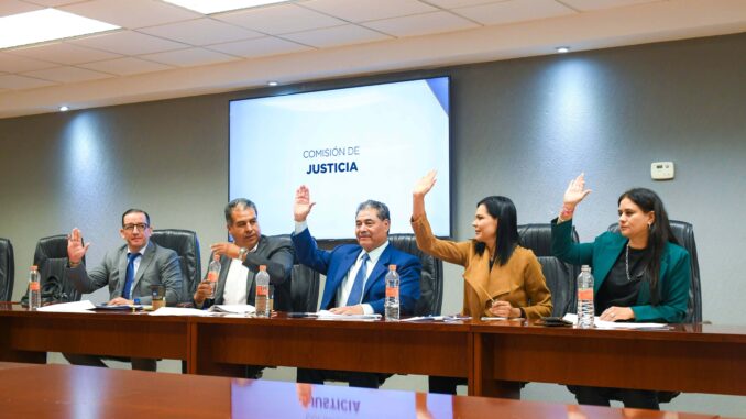 Comisión de Justicia del Congreso de Aguascalientes avaló su Segundo Informe de Actividades