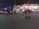 Se registra choque en calles del fraccionamiento Vistas de Oriente que deja como saldo dos personas lesionadas que tripulaban una motocicleta