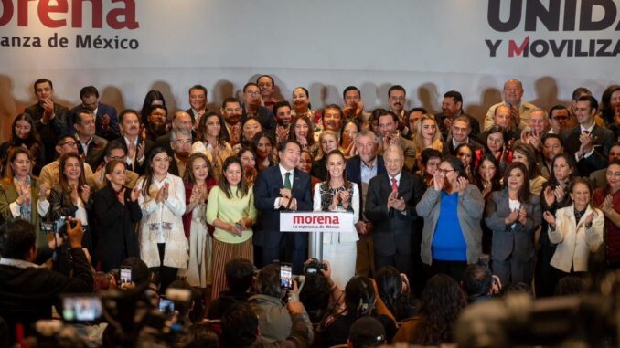 En Unidad, MORENA va por el triunfo en la presidencia y en nueve Entidades Federativas para 2024