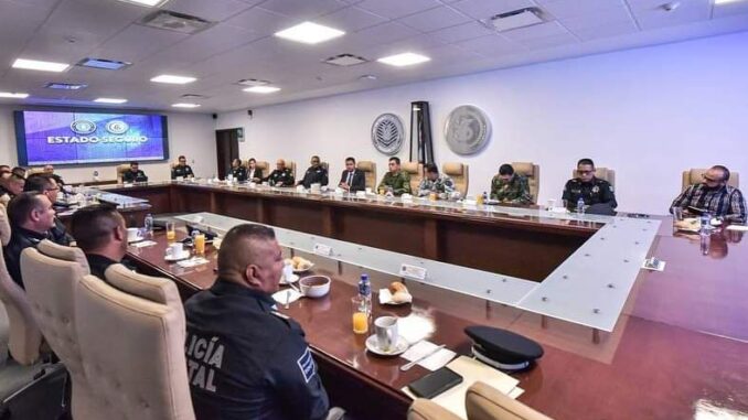 Reiteran compromiso de trabajo Coordinado entre la SSPE, Ejército Mexicano, Guardia Nacional y Policías Municipales