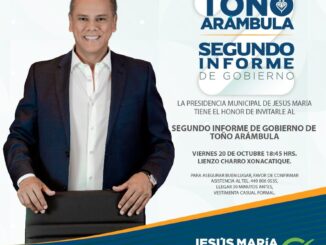 Mañana presenta Arámbula López su Segundo Informe de Gobierno