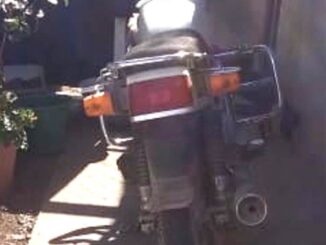Recuperan motocicleta robada
