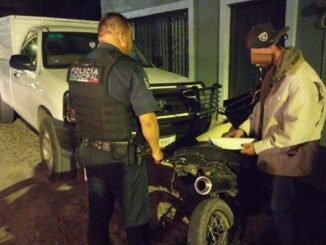 Aseguran motocicleta robada en Calvillo