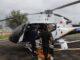 El Helicóptero Fuerza 1 traslada a una persona seriamente lesionada