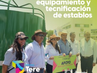 Más de 205 MDP se han invertido para que el campo de Aguascalientes seas el mejor del país: Primer Informe, Tere Jiménez