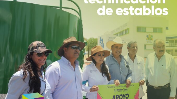 Más de 205 MDP se han invertido para que el campo de Aguascalientes seas el mejor del país: Primer Informe, Tere Jiménez