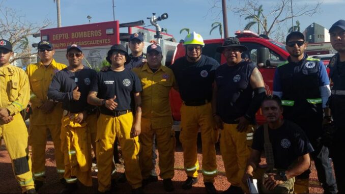 Se suman Cuerpos de Emergencia a labores de Apoyo en Zona Cero de Acapulco, Guerrero