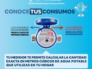 Exhorta MIAA a los usuarios del servicio del agua a conocer sus consumos y el funcionamiento de sus medidores