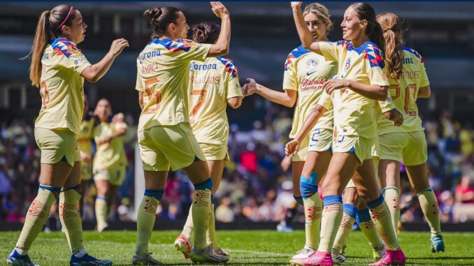 América derrota al Pachuca y pasa a la semifinal del Apertura Femenil