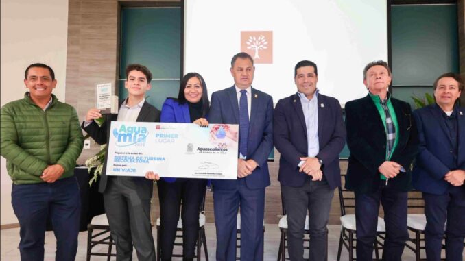 Entregó Municipio de Aguascalientes el Premio "Agua Mía" 2023