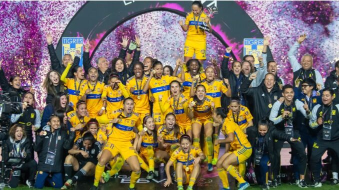 Tigres logran su sexto título de la Liga MX Femenil