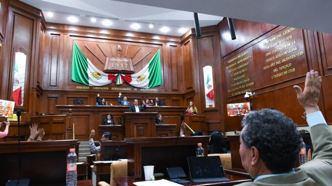 Asuntos Generales de la Sesión Plenaria del 01 de noviembre en el Congreso de Aguascalientes