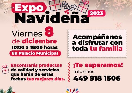 Presenta Municipio de Aguascalientes Programa Navideño 2023