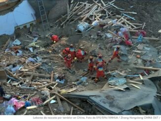 Temblor en China suma 127 personas muertas
