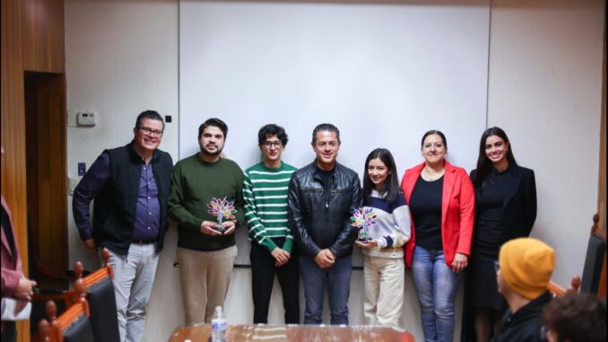 Premia Municipio de Aguascalientes a jóvenes talento en el arte del cine