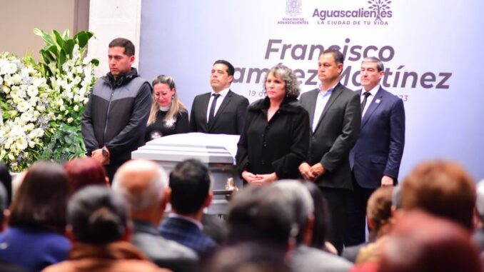 Rinde Municipio de Aguascalientes Homenaje Luctuoso al ex Alcalde Francisco Ramírez Martínez