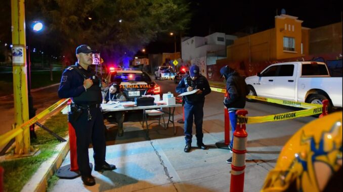 Reforzará Seguridad Pública Municipal de Aguascalientes operativo Alcoholímetro durante Noche Buena y Navidad