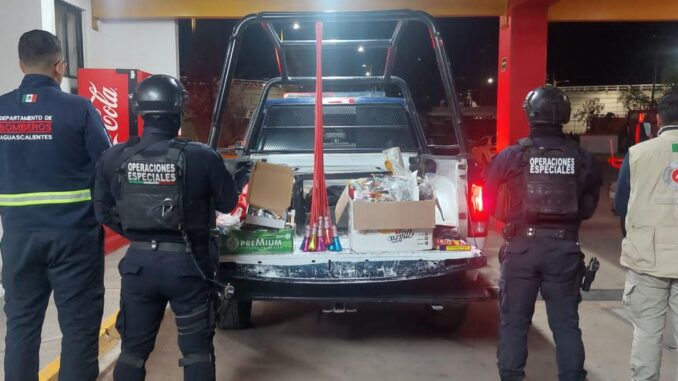 Intensificará Protección Civil Municipal de Aguascalientes operativo "Cometa" para inhibir venta de pirotecnia