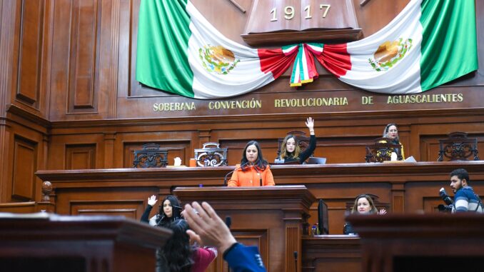 Asuntos Generales de la Sesión del 06 de diciembre en el Congreso de Aguascalientes