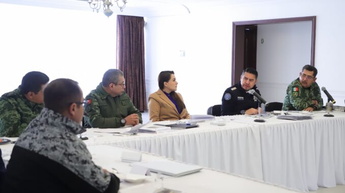 Encabeza Gobernadora Tere Jiménez Reunión Regional de Seguridad para fortalecer el Blindaje carretero de la región Centro-Occidente