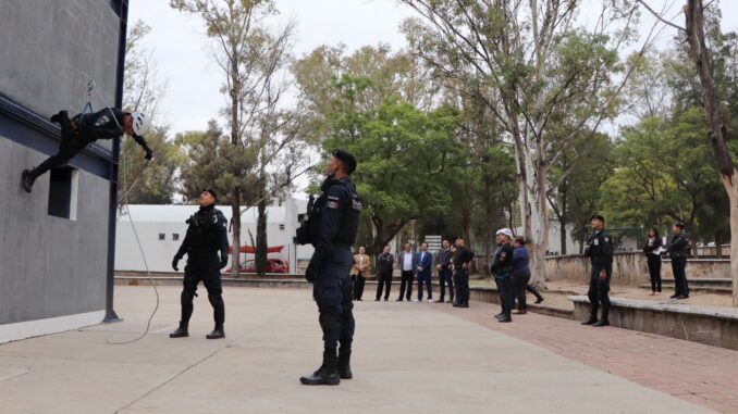 Nuevos Policías de Aguascalientes son entrenados bajo parámetros internacionales