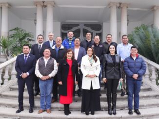 Reconoce gobernadora Tere Jiménez el trabajo y desempeño de los Municipios de Aguascalientes