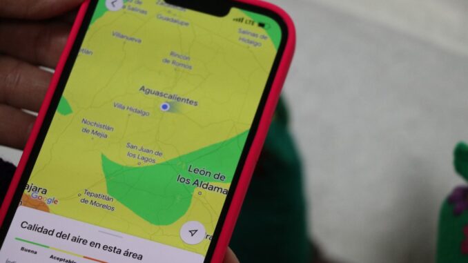 Ahora Ciudadanos podrán consultar calidad del aire en Google Map
