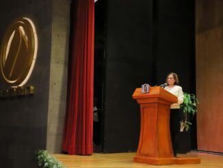 La Dra. Sandra Yesenia Pinzón Castro rindió su 1er Informe de actividades como rectora de la UAA