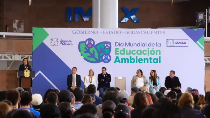 En Aguascalientes impulsamos acciones a favor del medio ambiente en beneficio de las futuras generaciones: Tere Jiménez