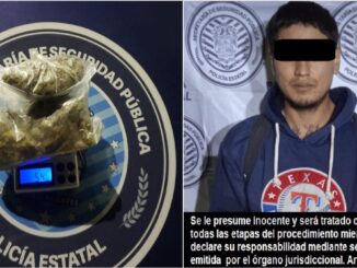 Por la posesión de droga, una persona fue detenida