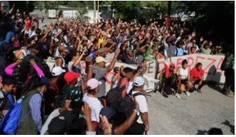 Activistas denuncian desaparición de 19 migrantes de la caravana