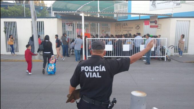 Policía Municipal de Aguascalientes retoma Operativo "Escuela Segura 2024"