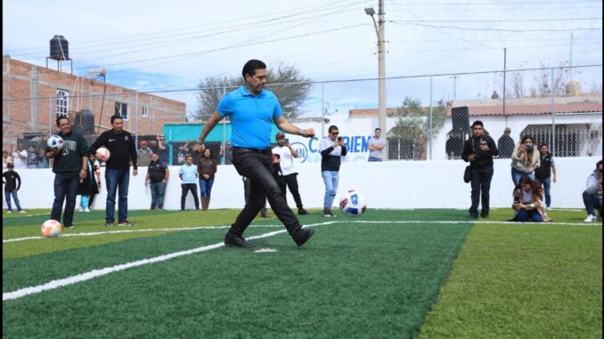 Impulsa Municipio de Aguascalientes el deporte en San Antonio de Peñuelas