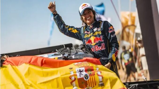 Cristina Gutiérrez, segunda mujer en ganar el Dakar: 'He cumplido mi sueño de bebé' 