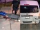 Motocicleta se impacta contra vehículo estacionado, Policías Viales de Aguascalientes atendieron el reporte de accidente