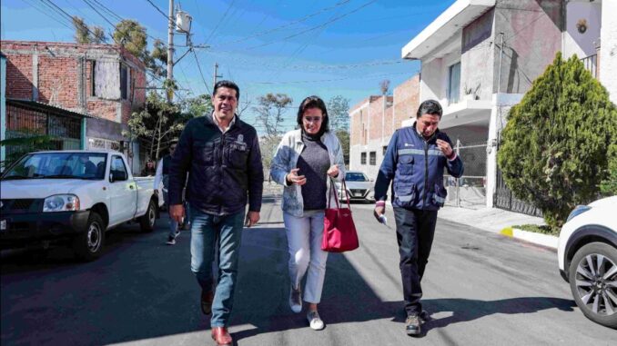 Construye Municipio de Aguascalientes obras viales con el Presupuesto Participativo 2023