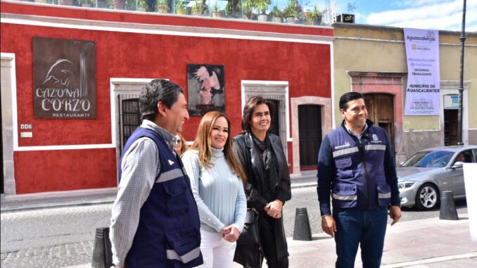 Trabaja Municipio de Aguascalientes en la recuperación y conservación del Patrimonio Cultural del Centro Histórico