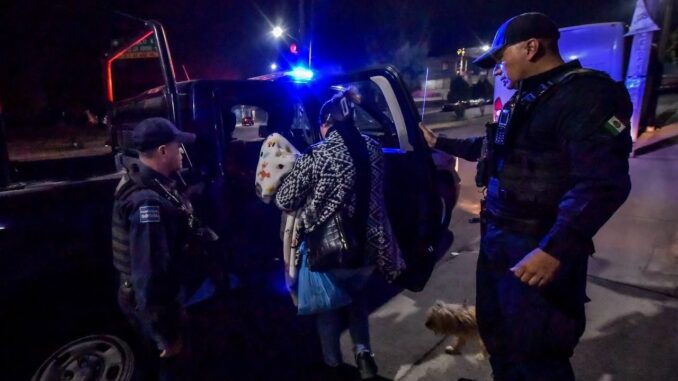 Policía Estatal brinda apoyo con Patrulla Navideña en Año Nuevo