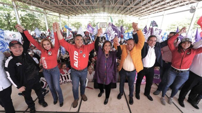 Reconoce Xóchitl Gálvez valentía de legisladores de oposición en la CDMX para no ratificar a Ernestina Godoy