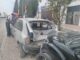 Choque contra vehículos estacionados en Lomas del Ajedrez dejó como saldo una persona lesionada