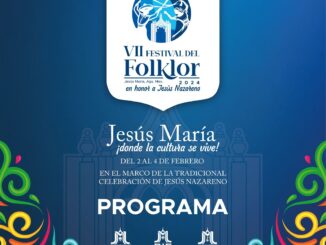 Ya viene el VII Festival del Folklor en Jesús María