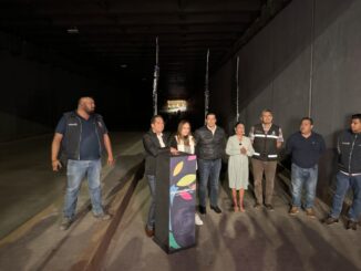 Trabaja Municipio de Aguascalientes en mejorar la iluminación de bajo puentes para Seguridad de todos