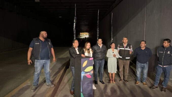 Trabaja Municipio de Aguascalientes en mejorar la iluminación de bajo puentes para Seguridad de todos