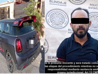 Detenido por posesión de droga y conducir vehículo con reporte de robo