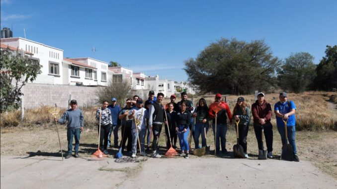 Lanza Municipio de Aguascalientes proyecto social "Jóvenes transformando tu colonia"